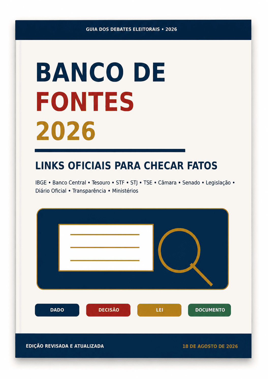 Banco de Fontes 2026 — Lula