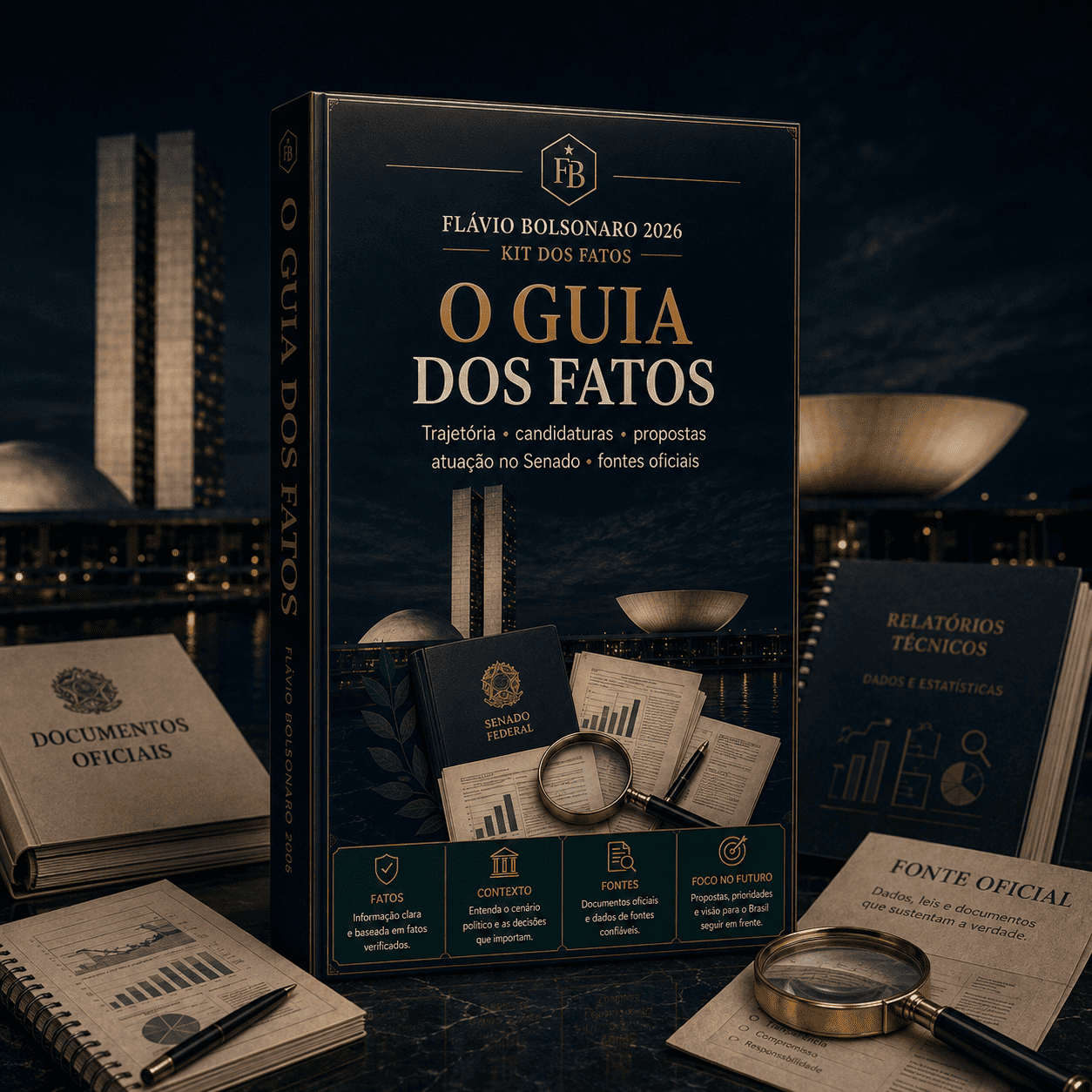 O Guia dos Fatos — Flávio Bolsonaro 2026