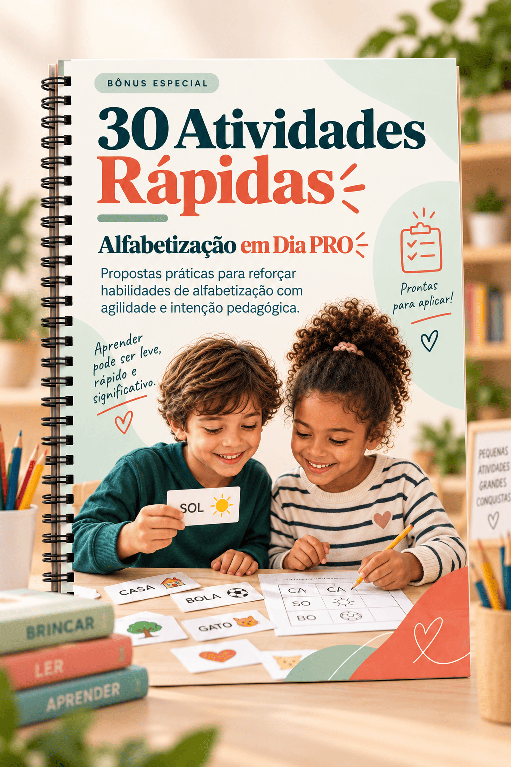30 Atividades Rápidas de Alfabetização